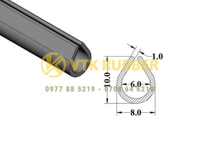 Gioăng cao su chữ U cho tủ điện tại TP. Hồ Chí Minh