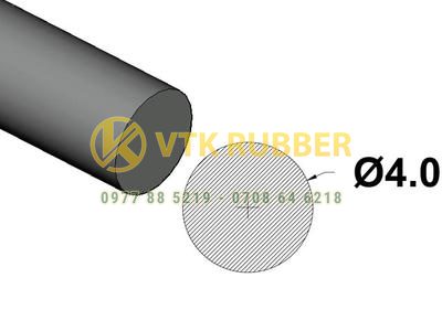 Ron tròn cao su xốp chịu thời tiết tại Vũng Tàu