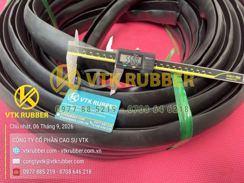 Bán gioăng cao su thường xe tải 55x31x20 theo mẫu thực tế