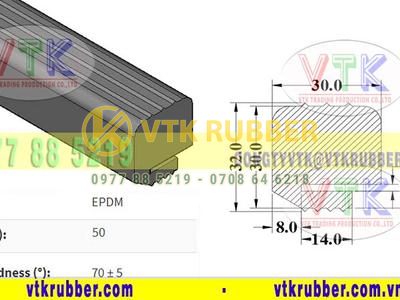 Đệm cao su hình vuông chống va đập ở Long An