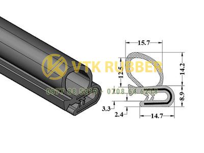 Địa điểm bán gioăng cao su xốp bọc lớp kẽm ở An Giang