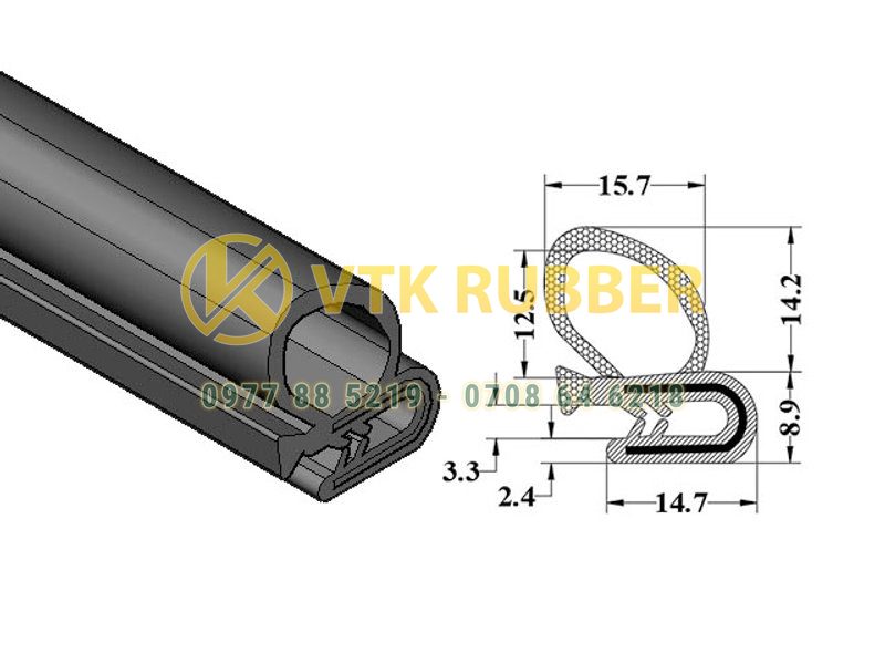 Địa điểm bán gioăng cao su xốp bọc lớp kẽm ở An Giang