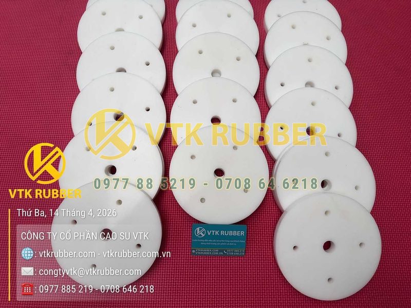 Vòng đệm silicon trắng chịu nhiệt 160x18x15