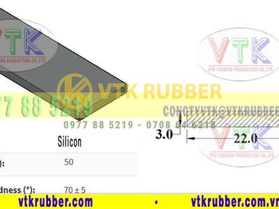 Gia công gioăng cao su chịu nhiệt độ silicon Quảng Bình