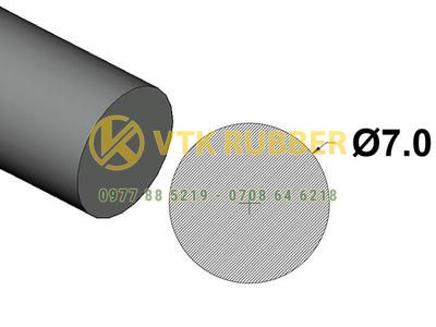Ron cao su xốp dạng tròn công nghiệp tại Hải Dương