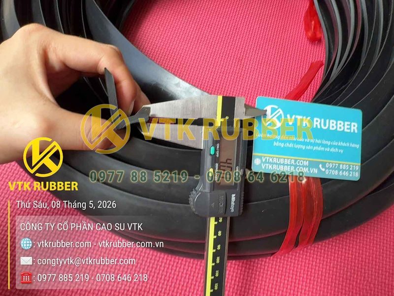 Ron cao su EPDM chữ L 35x20x4