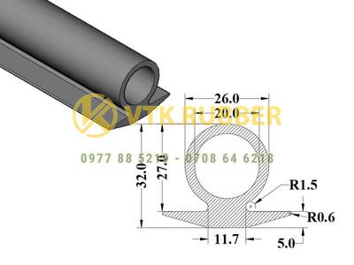 Gioăng cao su chịu dầu chống va đập ở Vĩnh Long