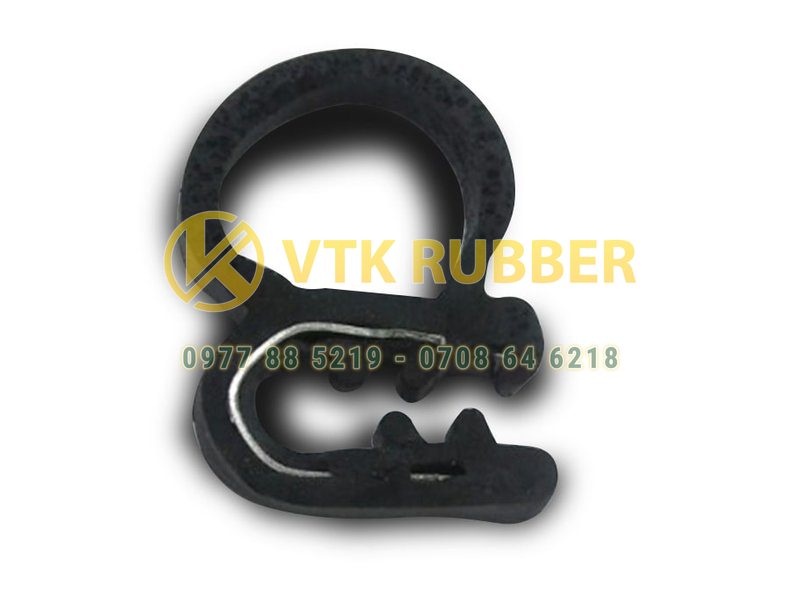Ron cao su xốp kẹp viền tủ điện
