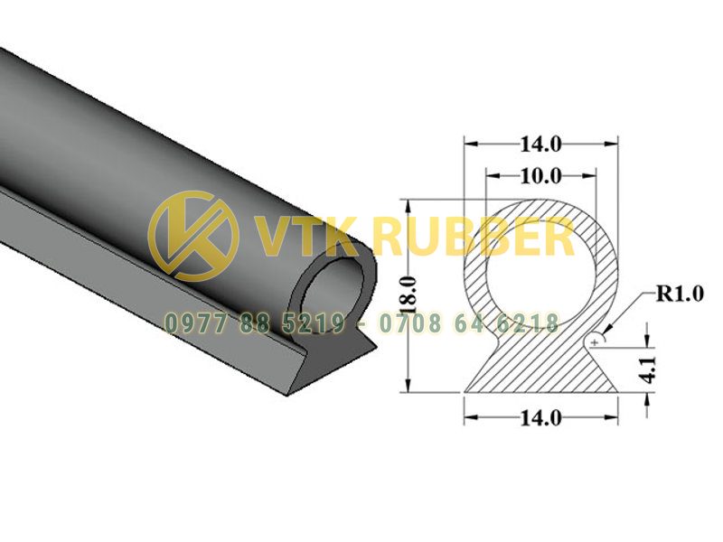 Gioăng silicone theo yêu cầu, gioăng silicon màu trắng