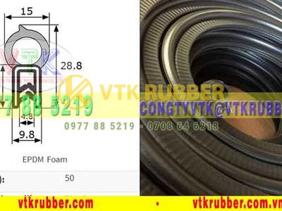 Ron cao su xốp bọc kẽm - 10048