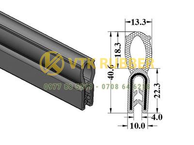 Địa chỉ bán gioăng cao su xốp có lớp kẽm ở Hồ Chí Minh