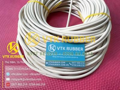 Ron cao su xốp tròn EPDM bền ngoài trời, chống lão hóa tốt