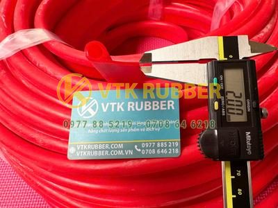 Báo giá & kích thước ron silicone chữ P đỏ tươi tháng 3/2026