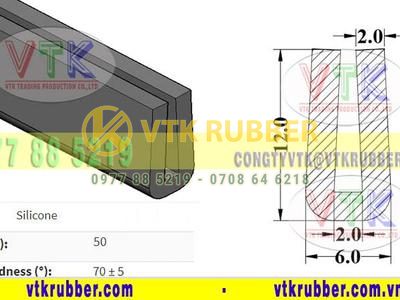 Nơi gia công gioăng silicon chữ U, chữ V cửa kính ở Đồng Tháp