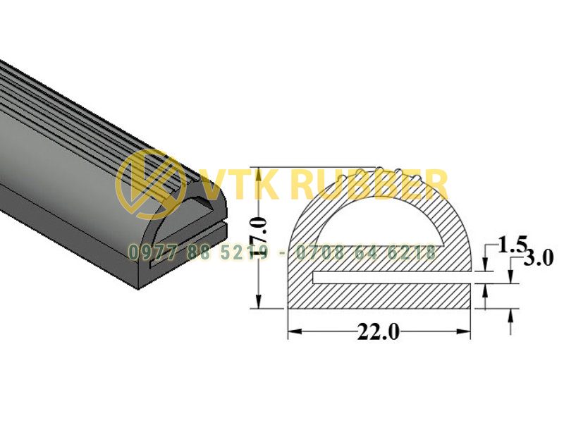 Nơi sản xuất gioăng silicon lò hơi, lò hấp chữ E ở Đắk Lắk