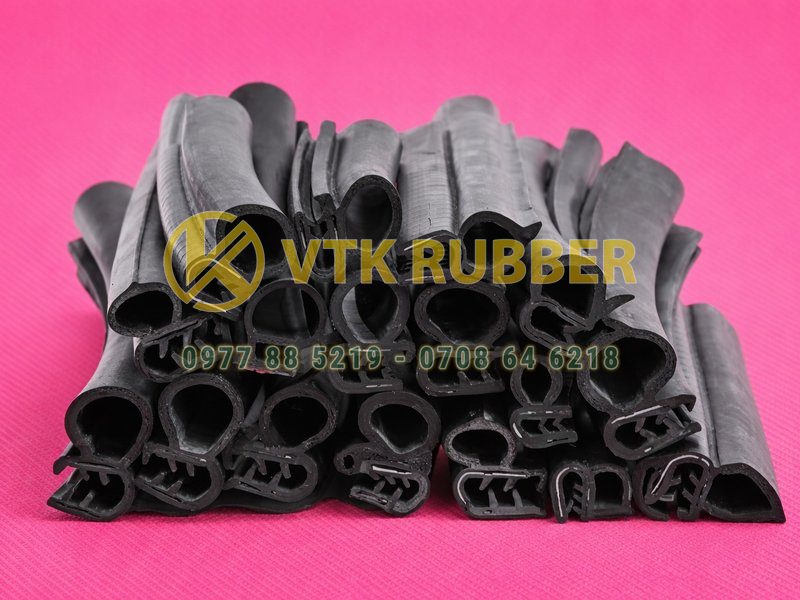 Ron cao su xốp bọc kẽm khe – Làm kín, chống rung, chống ồn