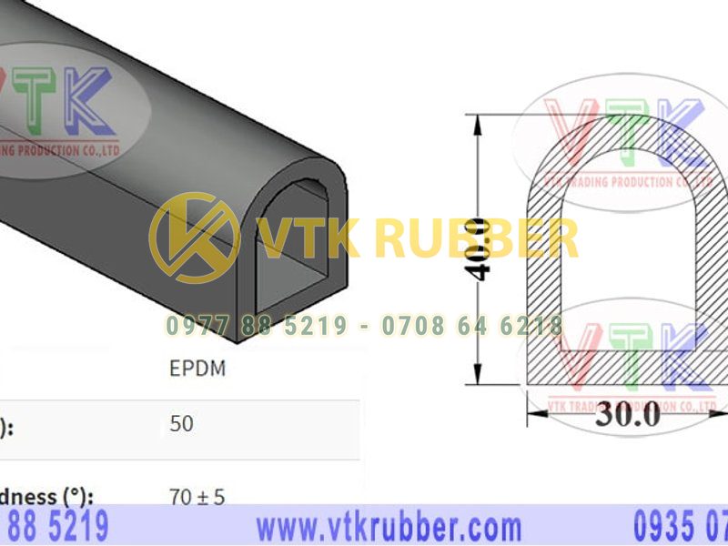 Mua ron cao su chữ D ở Hưng Yên