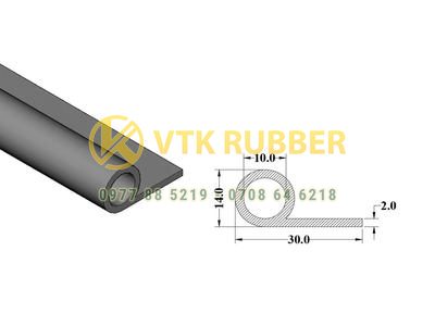 Công ty bán gioăng cao su màu trắng, đỏ P20, P30 ở Lâm Đồng