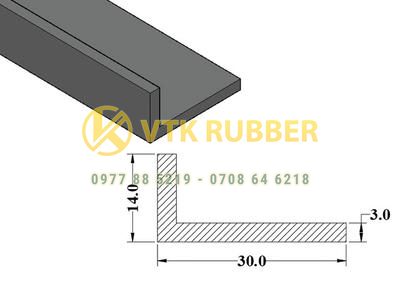 Nơi bán gioăng silicon màu đen chữ L ở Đắk Lắk