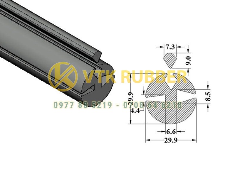 Mua gioăng cao su chữ H kín cửa ở Lâm Đồng