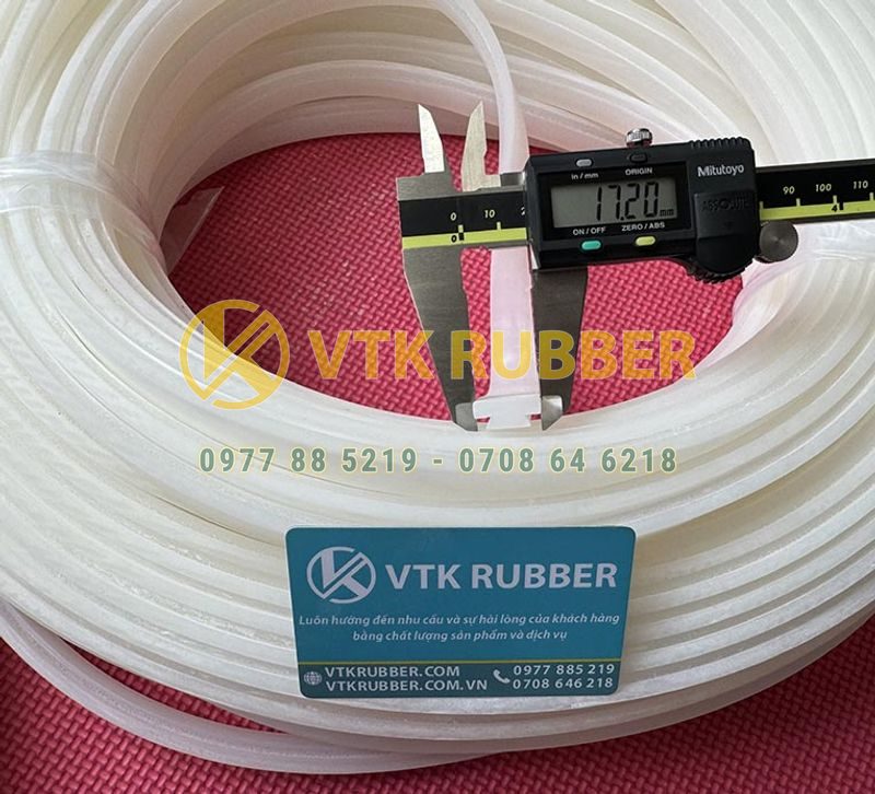 Ron silicon chữ T trắng – An toàn, đạt chuẩn thực phẩm