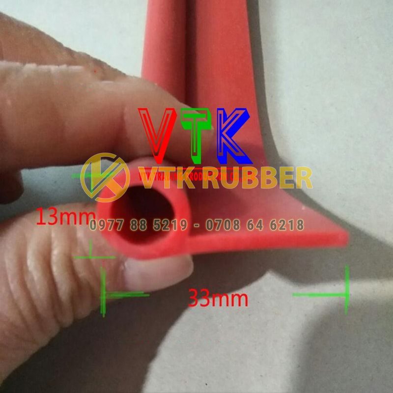 Ron silicon chữ P 33x13x2
