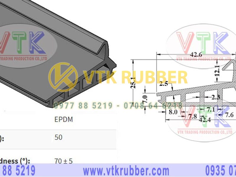 Địa chỉ cung cấp ron cao su kho đông lạnh ở Lâm Đồng
