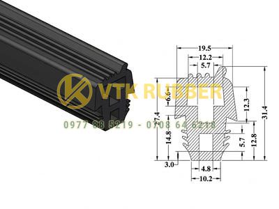 Công ty sản xuất gioăng silicon chịu nhiệt chữ T ở Phú Yên