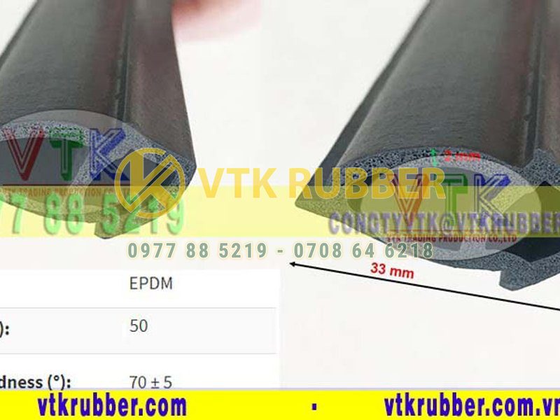 Nhà cung cấp gioăng xốp chữ D ở Hậu Giang