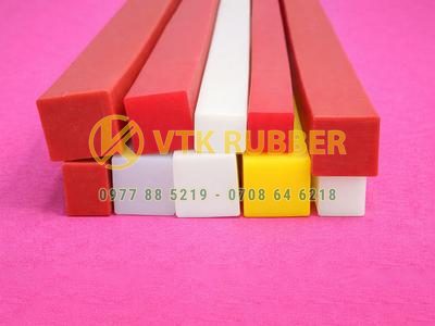 Ron silicon vuông trắng đỏ vàng chịu nhiệt tại Đà Nẵng