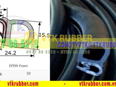 Ron cao su xốp bọc kẽm - 10044