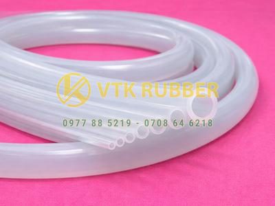 Ống silicon chịu nhiệt cao, đàn hồi tốt, dùng cho thiết bị kỹ thuật