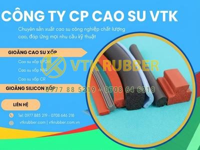 Kỹ thuật gia công gioăng cao su và xốp đàn hồi theo tiêu chuẩn chính xác