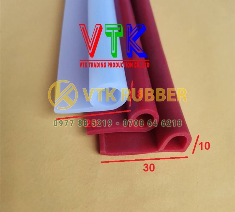 Ron cao su silicon chu P x min