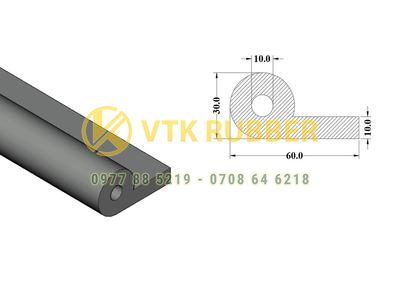 Địa chỉ bán ron cao su củ tỏi chữ P ở Bắc Ninh