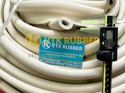 Ron cao su xốp chữ P 50x20x4 cách nhiệt, giảm chấn, bền bỉ