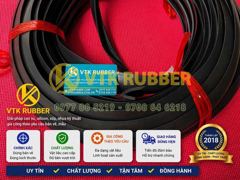 Ron cao su EPDM chữ L 35x20x4