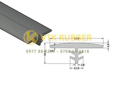 Địa chỉ gioăng silicon trắng chữ T ở Tuyên Quang