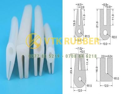 Gioăng silicon chịu nhiệt chữ A