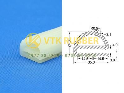 Gioăng silicone chịu nhiệt cho nồi hấp, tủ sấy