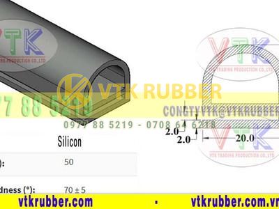 Cơ sở cung cấp gioăng silicon chữ E nồi cơm, nồi hấp Nghệ An