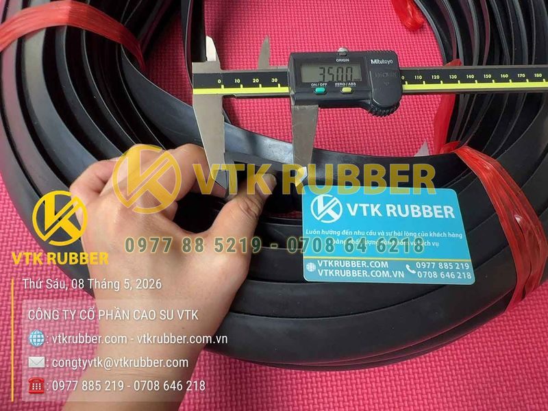 Ron cao su EPDM chữ L 35x20x4