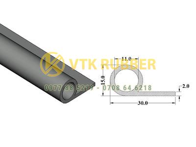 Công ty bán gioăng silicon chịu nhiệt chữ P Đà Nẵng