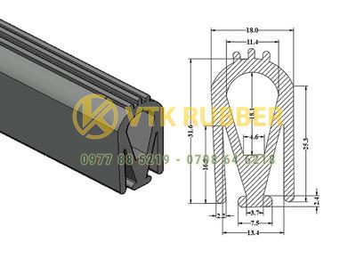 Gia công dây gioăng silicon đỏ ở Điện Biên