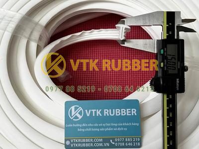 Ron silicon trắng chữ T 15.3x15x1.2 – Chống thấm, cách nhiệt tốt