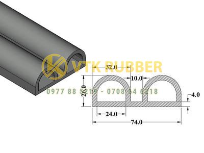 Gioăng cao su cửa kho đông lạnh ở Phú Yên