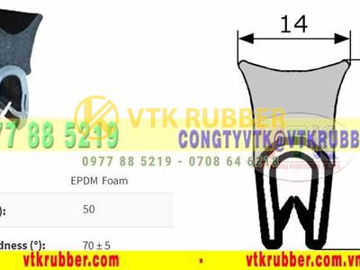 Ron cao su xốp bọc kẽm - 10029