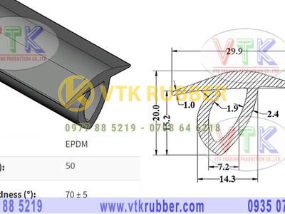 Xưởng sản xuất gioăng cửa xe tải, xe container ở Quảng Nam