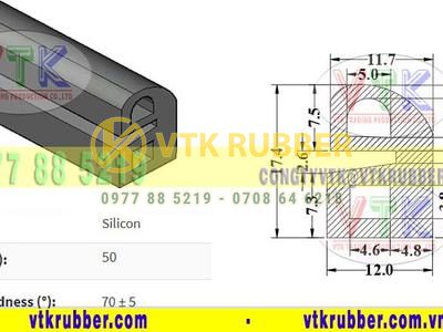 Cơ sở cung cấp gioăng cao su silicon chịu nhiệt Đà Nẵng