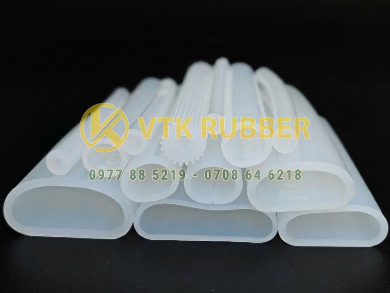 Bán cao su silicon dạng ống chịu nhiệt đa dạng kích thước